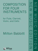 Babbitt: Composition for 4 Instruments