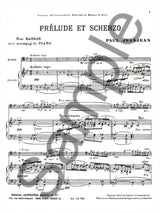 Jeanjean: Prélude et Scherzo