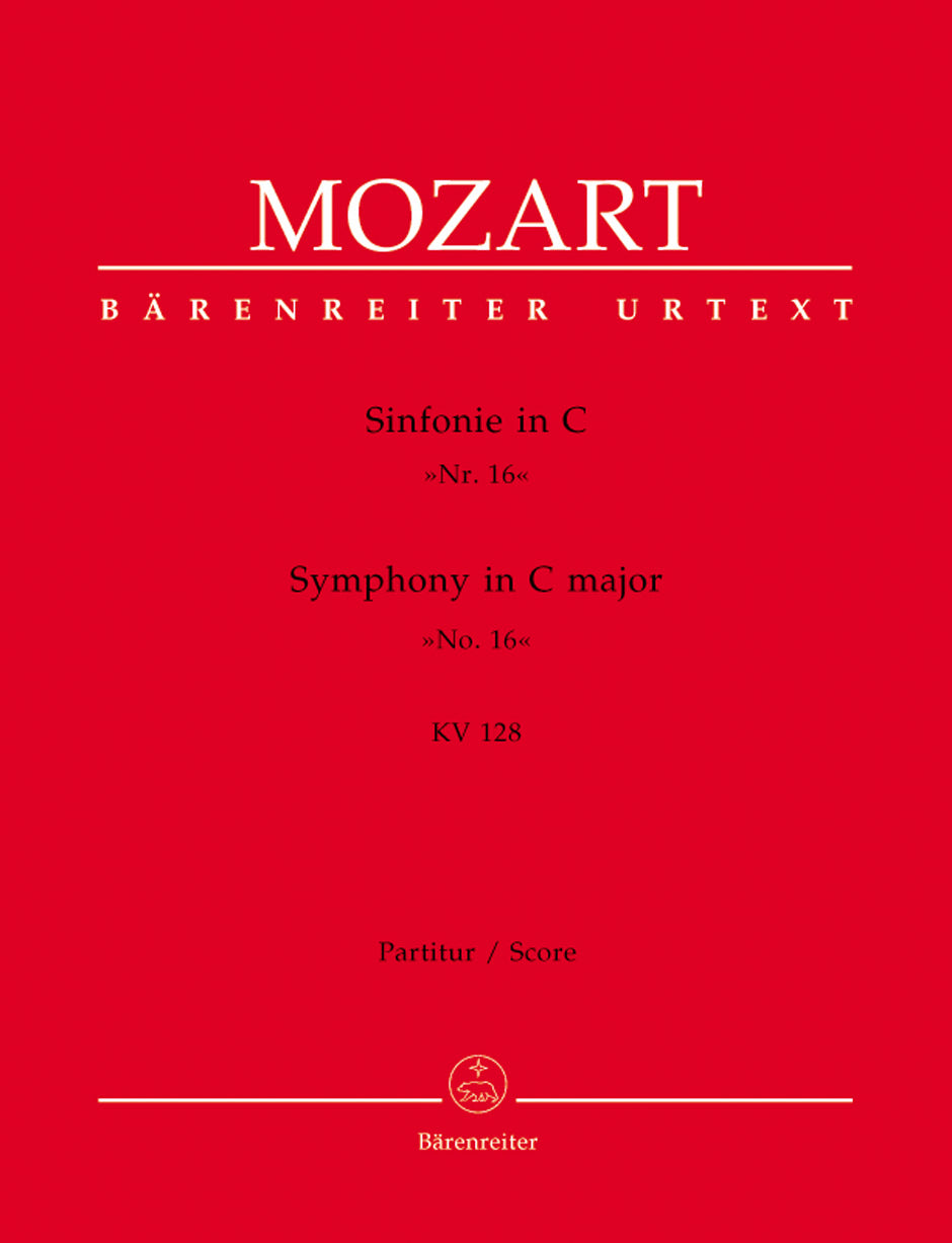 Mozart: Symphony No. 16 in C Major, K. 128