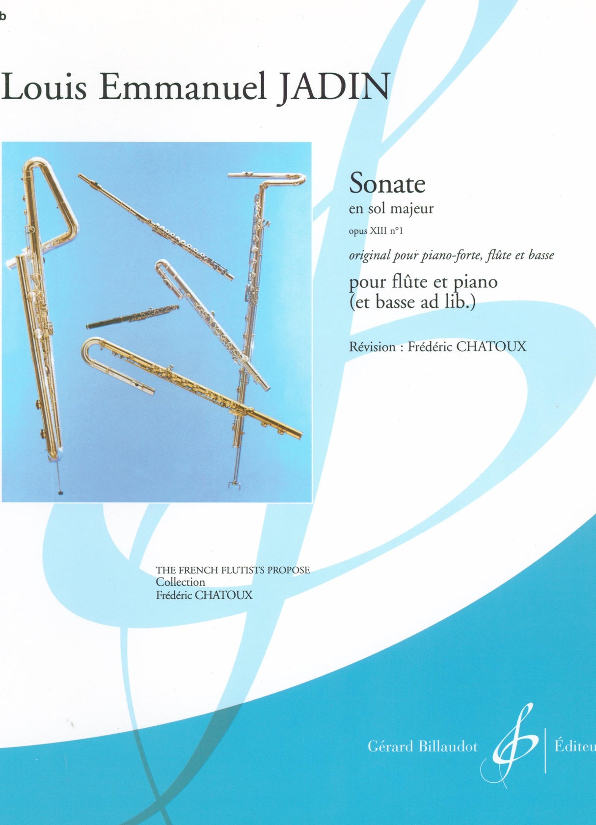 Jadin: Flute Sonata No. 1 in G Major, Op. 13