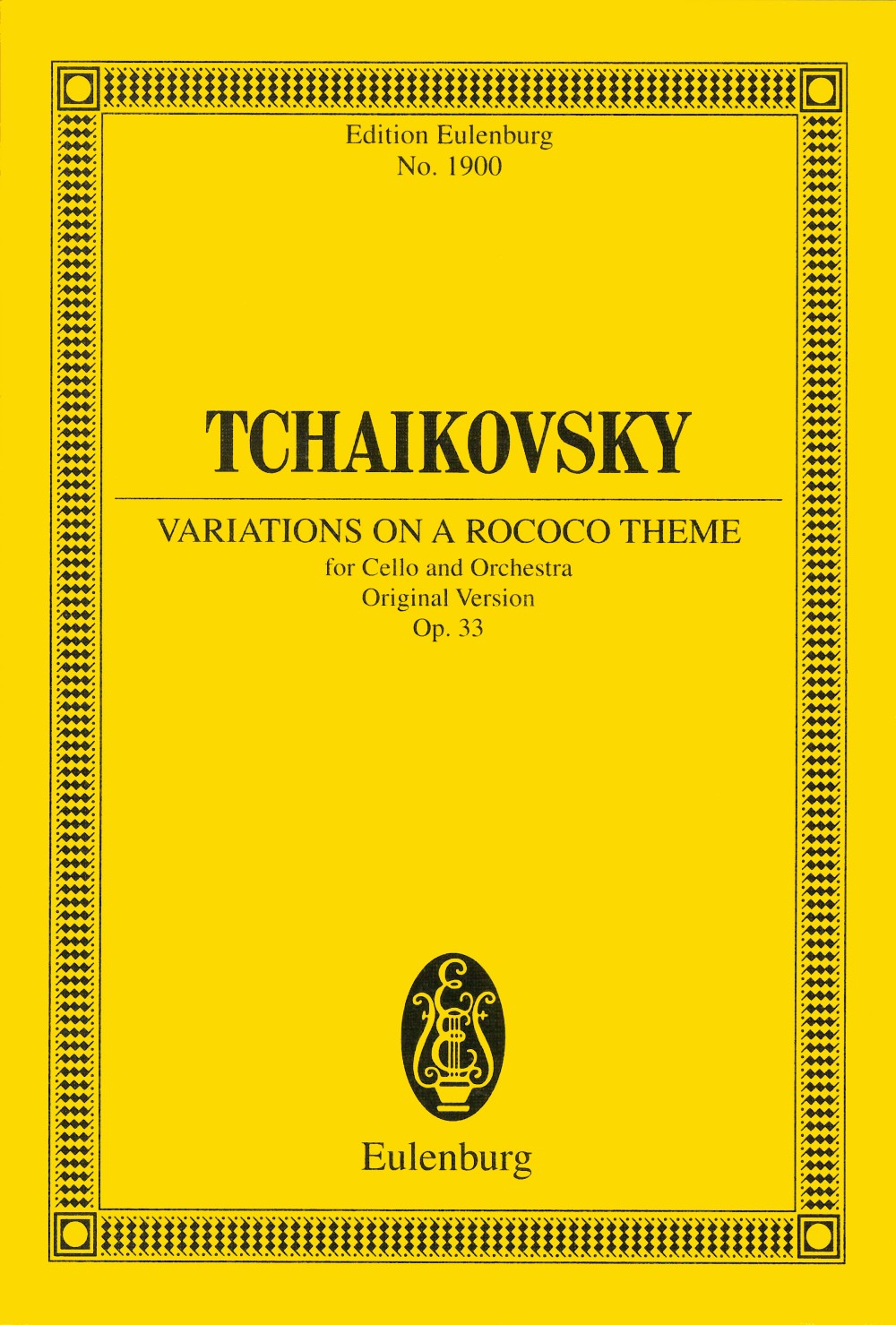 Tchaikovsky: Variations on a Rococo Theme, Op. 33 – Ficks Music