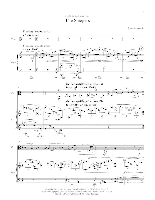 Aucoin: The Sleepers