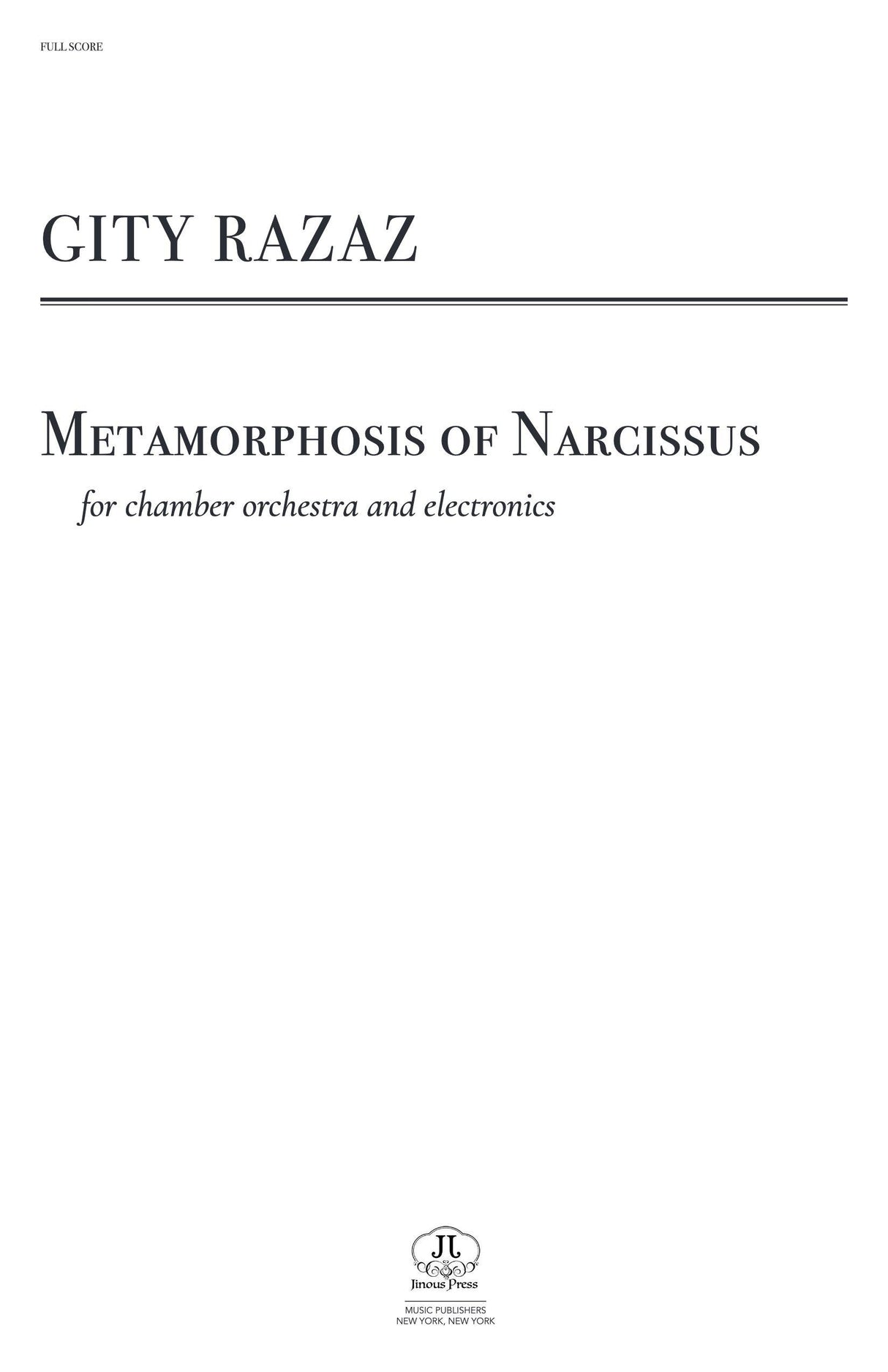 Razaz: Metamorphosis of Narcissus