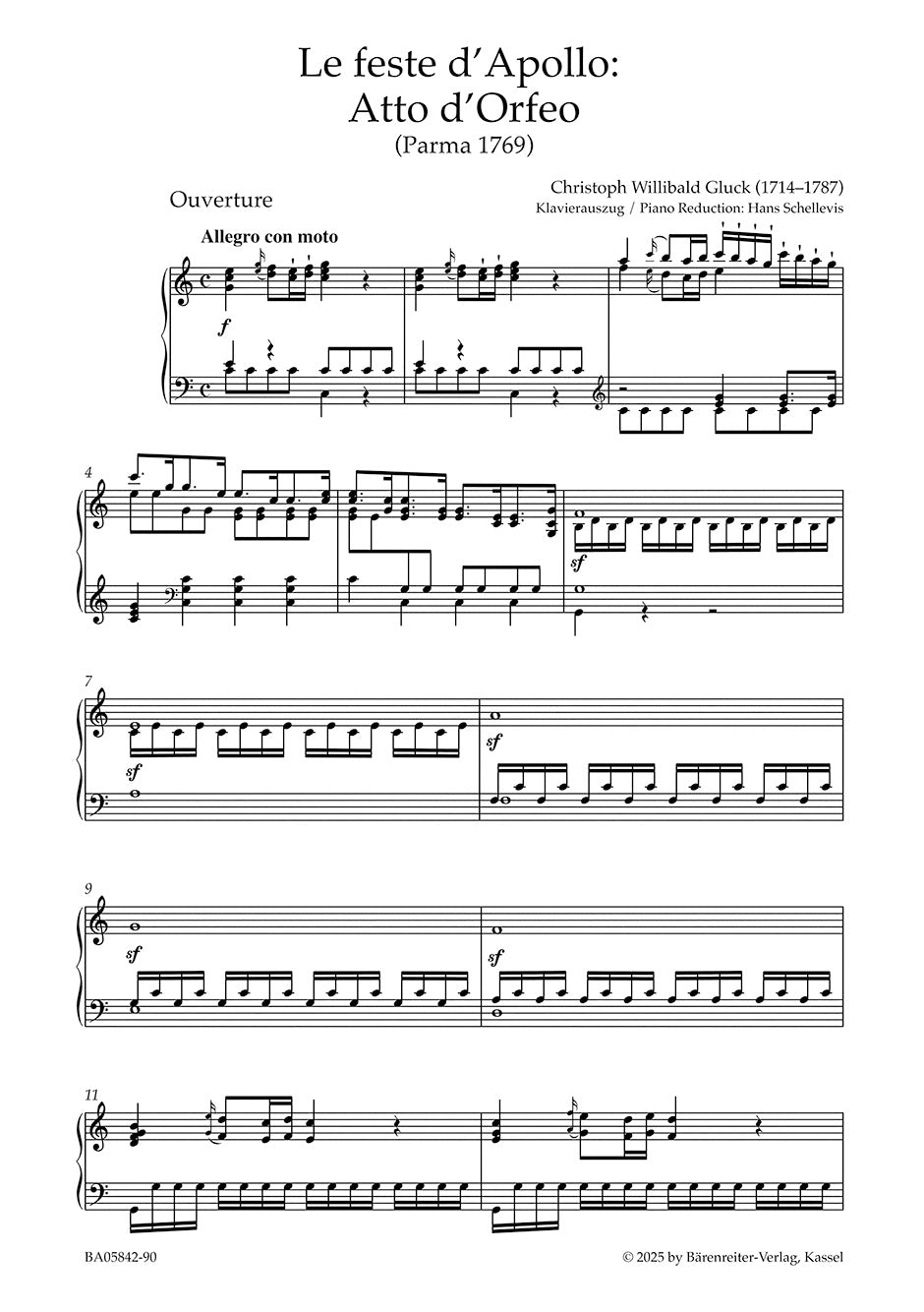 Gluck: Atto d'Orfeo