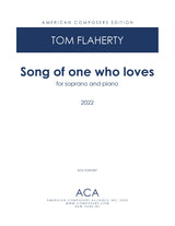 Flaherty: Song of one who loves