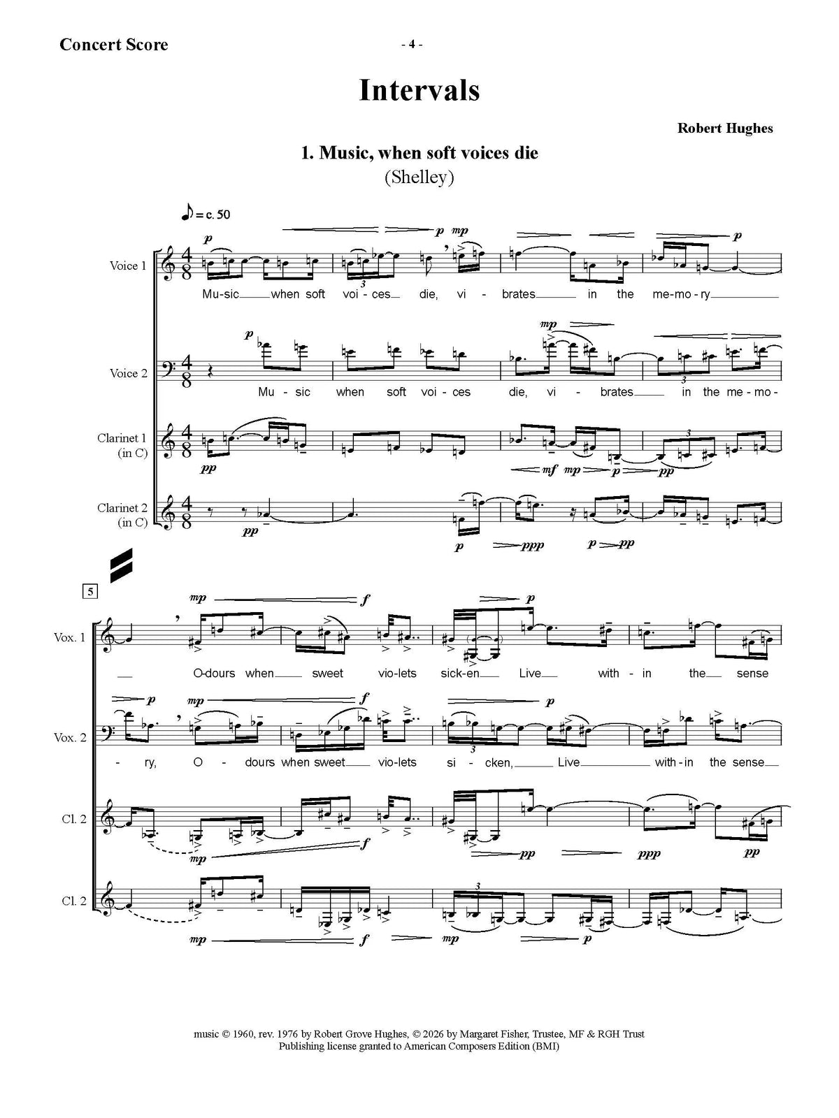Hughes: Intervals