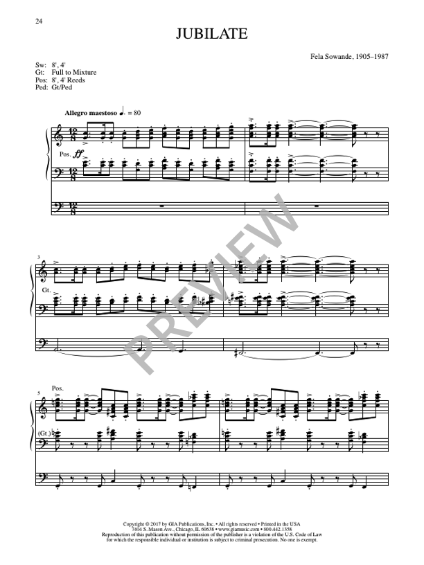 King of Kings - Volume 3 (Organ Music of Black Composers)