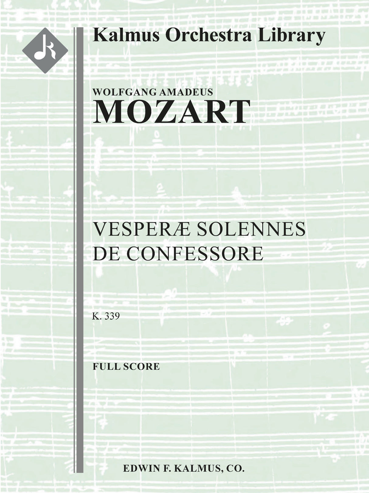 Mozart: Vesperae Solennes de Confessore, K. 339