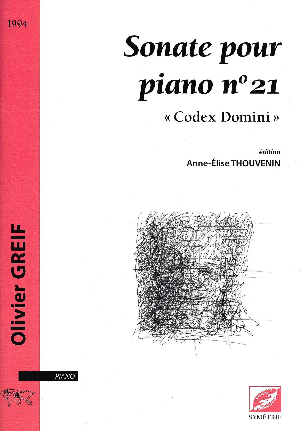 Greif: Piano Sonata No. 21, Op. 303 ("Codex Domini")