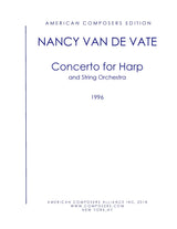 Van de Vate: Harp Concerto