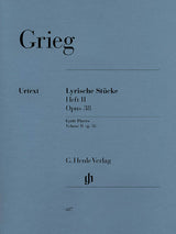 Grieg: Lyric Pieces, Op. 38 (Volume 2)