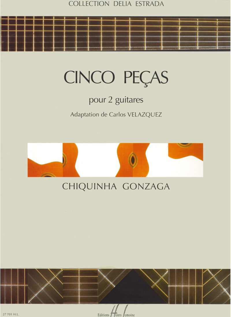 Gonzaga: 5 Pieces (arr. for 2 guitars)