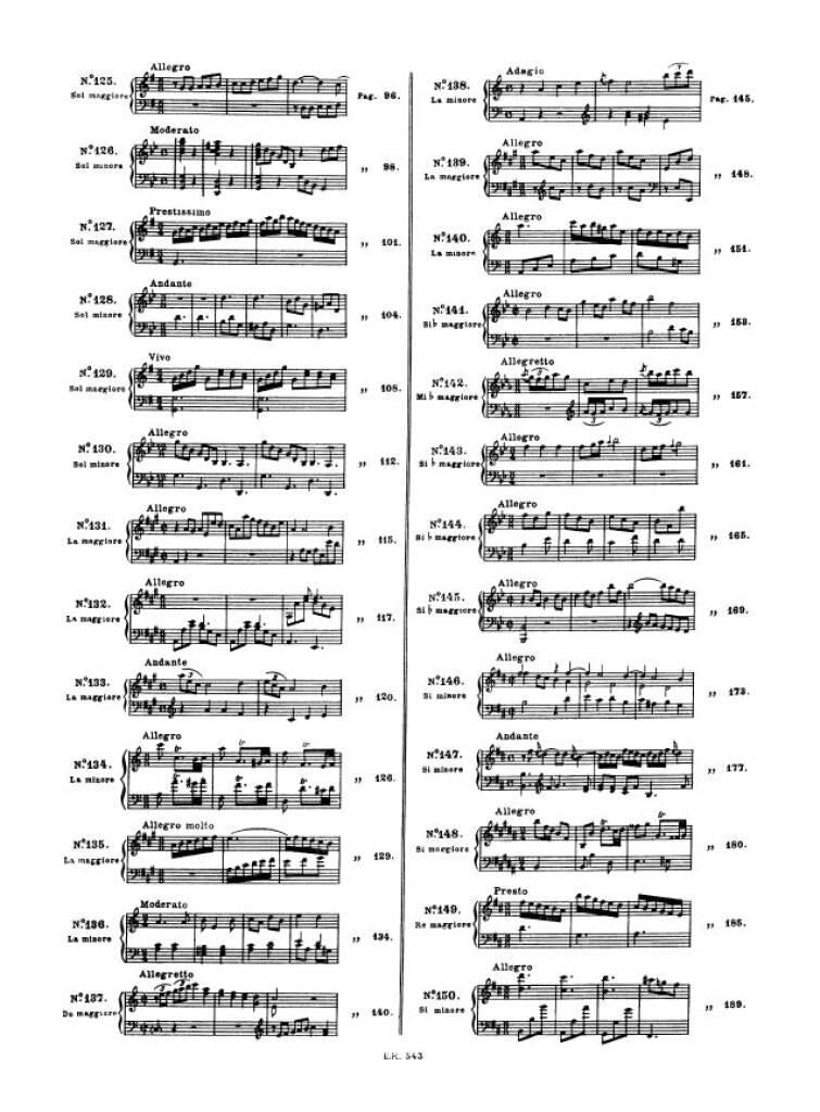 Scarlatti: Keyboard Sonatas - Volume 3 (L. 101-150)