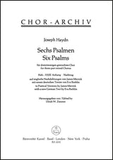 Haydn: 6 Psalms