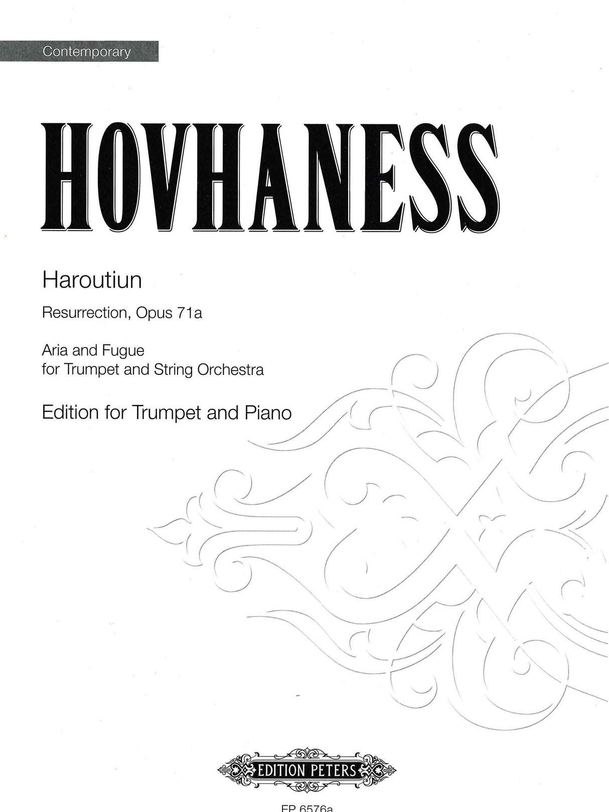 Hovhaness: Haroutiun, Op. 71