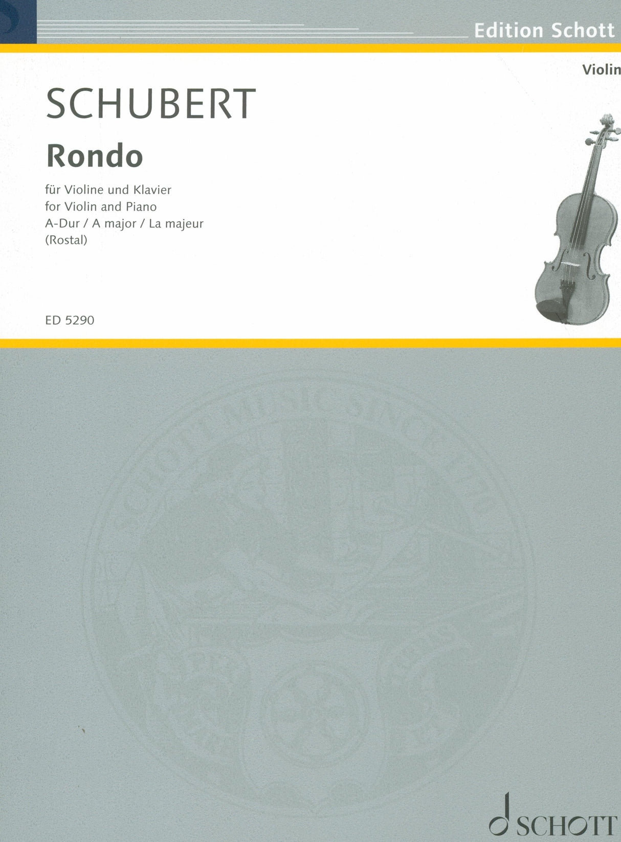 Schubert: Rondo in A Major, D 438