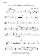 Van de Vate: Letter to a Friend's Loneliness