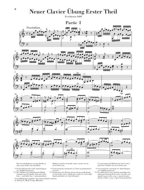 Kuhnau: Complete Works for Keyboard