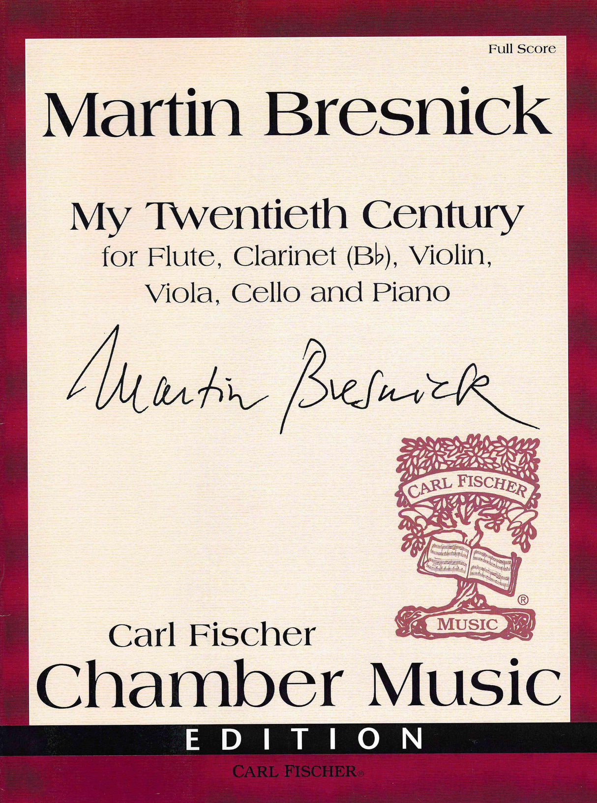 Bresnick: My Twentieth Century