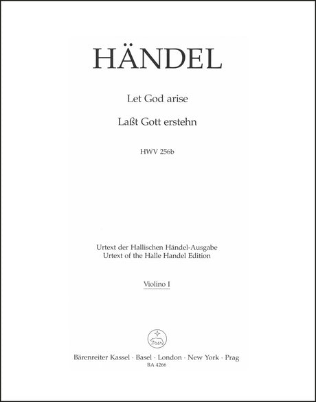 Handel: Let God arise, HWV 256b