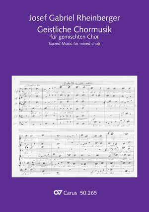 Rheinberger: Sacred music for mixed choir