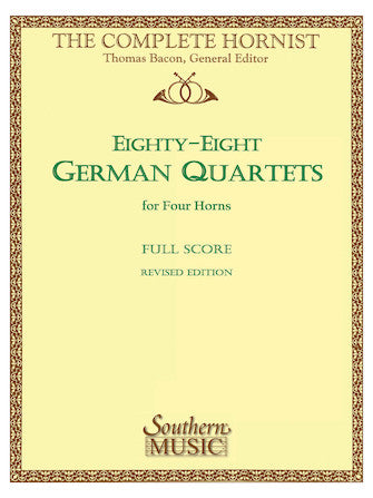 88 German Quartets (arr. for 4 horns)