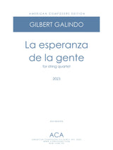 Galindo: La esperanza de la gente