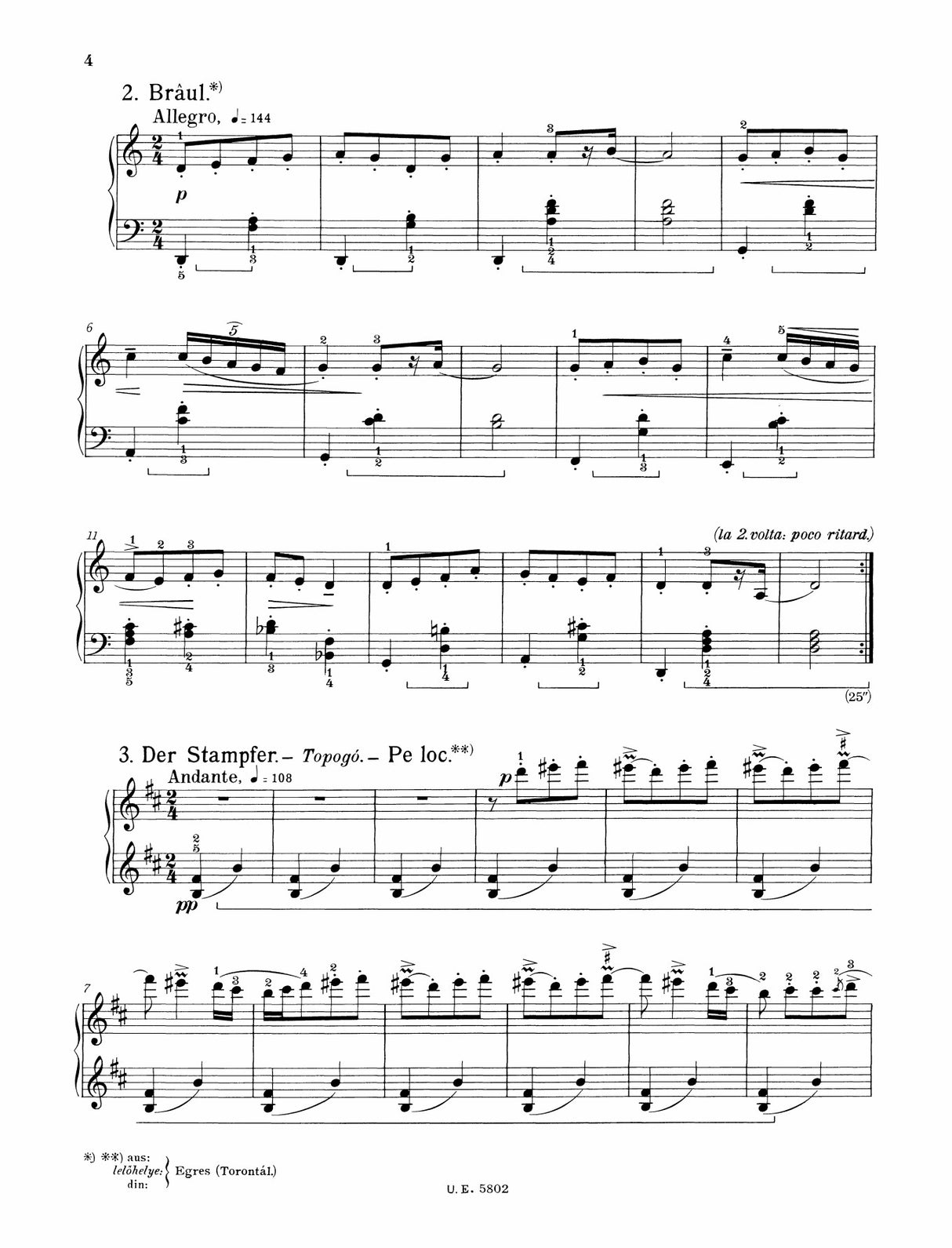 Bartók: Romanian Folk Dances