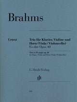 Brahms: Horn Trio in E-flat Major, Op. 40