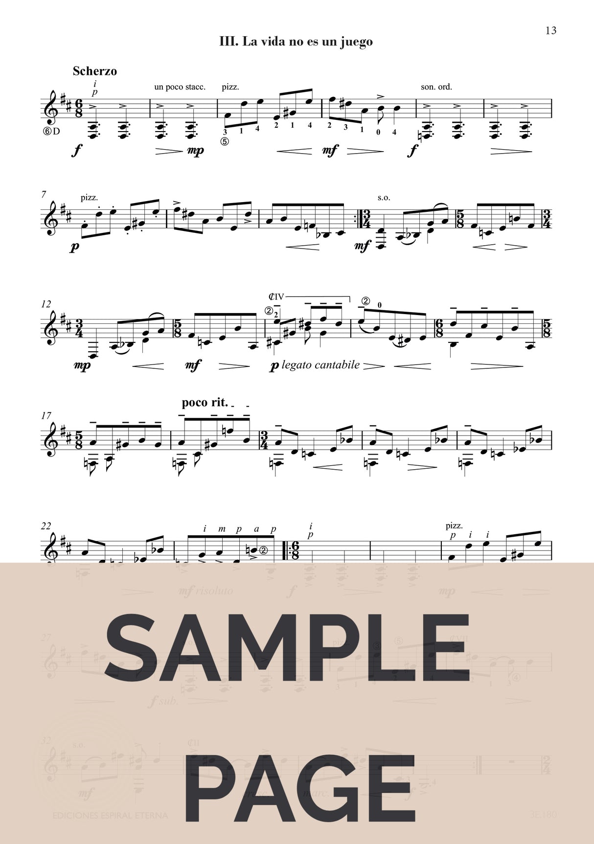 Brouwer: Sonata Homo Ludens No. 8