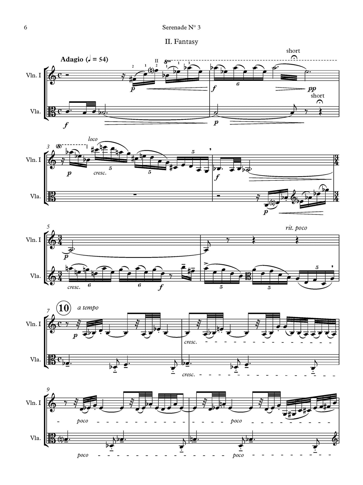Kay: Serenade No. 3