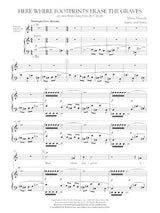 Mazzoli: Here Where Footprints Erase the Graves (Version for Mezzo & Piano)