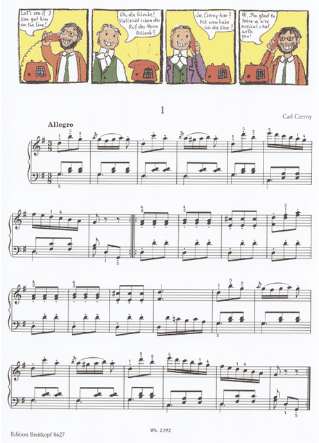 Hello, Mister Gillock! Hello, Carl Czerny!