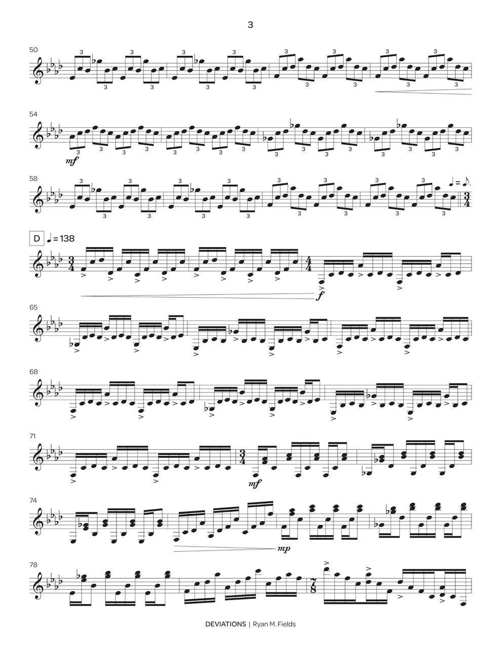 Fields: Deviations