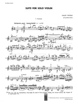 Stevens: Suite for Solo Violin