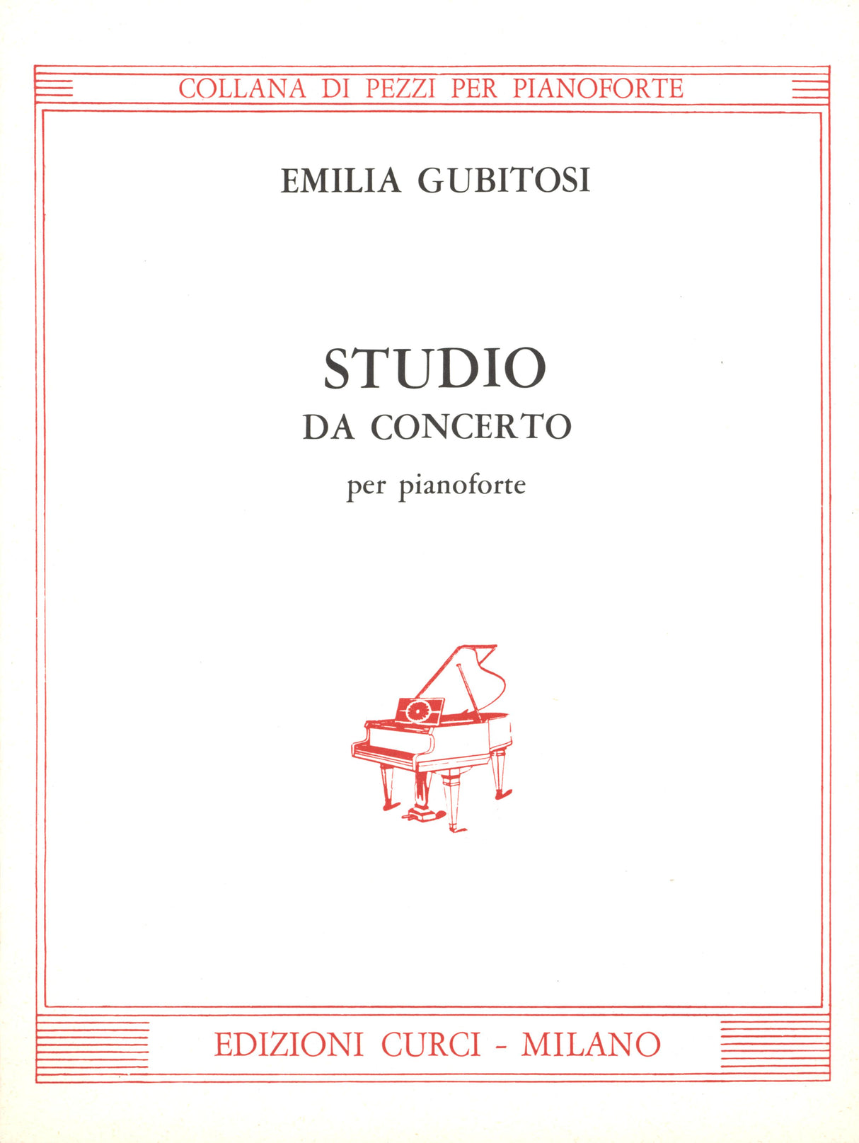 Gubitosi: Concert Etude