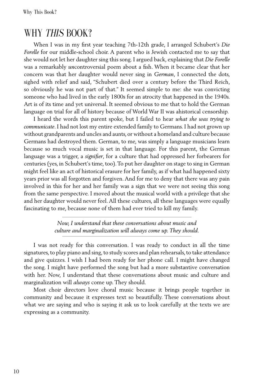 Teaching with Respect: Inclusive Pedagogy for Choral Directors (Second Edition)