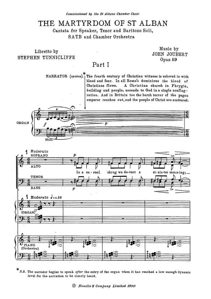 Joubert: The Martyrdom of St. Alban