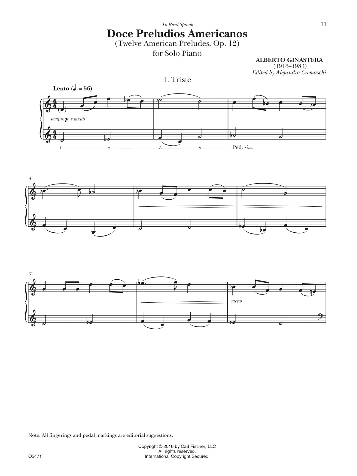 Ginastera: 12 American Preludes