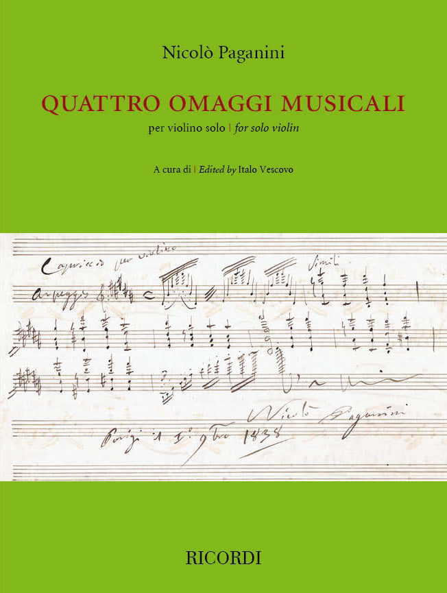 Paganini: 4 Musical Tributes