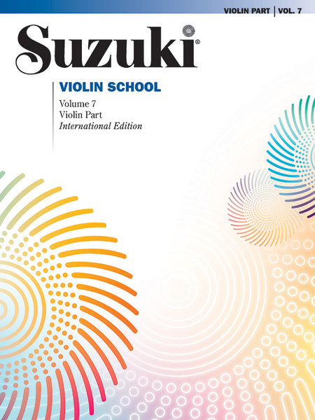 SUZUKI VIOLIN SCHOOL VOL .1〜7 6e95eebbebc84fb862fc25f11c06e5