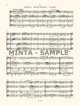 Farkas: Early Hungarian Dances from the 17th Century (arr. for clarinet quartet)