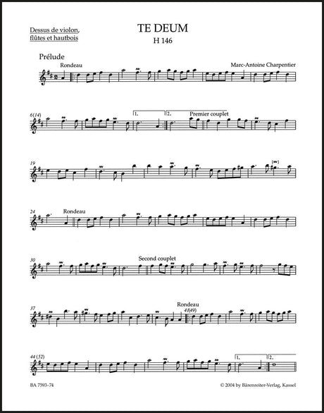 Charpentier: Te Deum, H 146