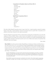 Hemphill: 16 Compositions in Piano Reduction