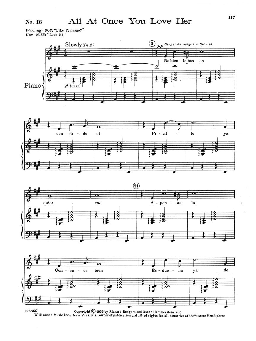 Rodgers & Hammerstein: Pipe Dream