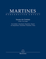 Martines: Harpsichord Sonata in G Major