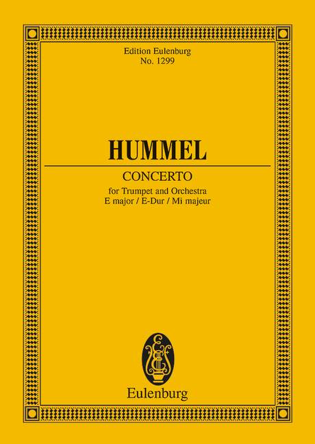 Hummel: Trumpet Concerto in E Major