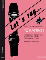 Let's Rag... 10 Ragtimes for Recorder
