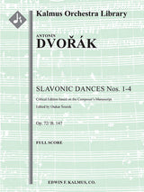 Dvořák: Slavonic Dances, Op. 72, Nos. 1-4 (Version for Orchestra)