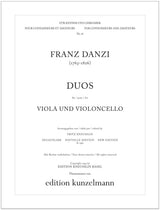 Danzi: 3 Duos for Viola and Cello